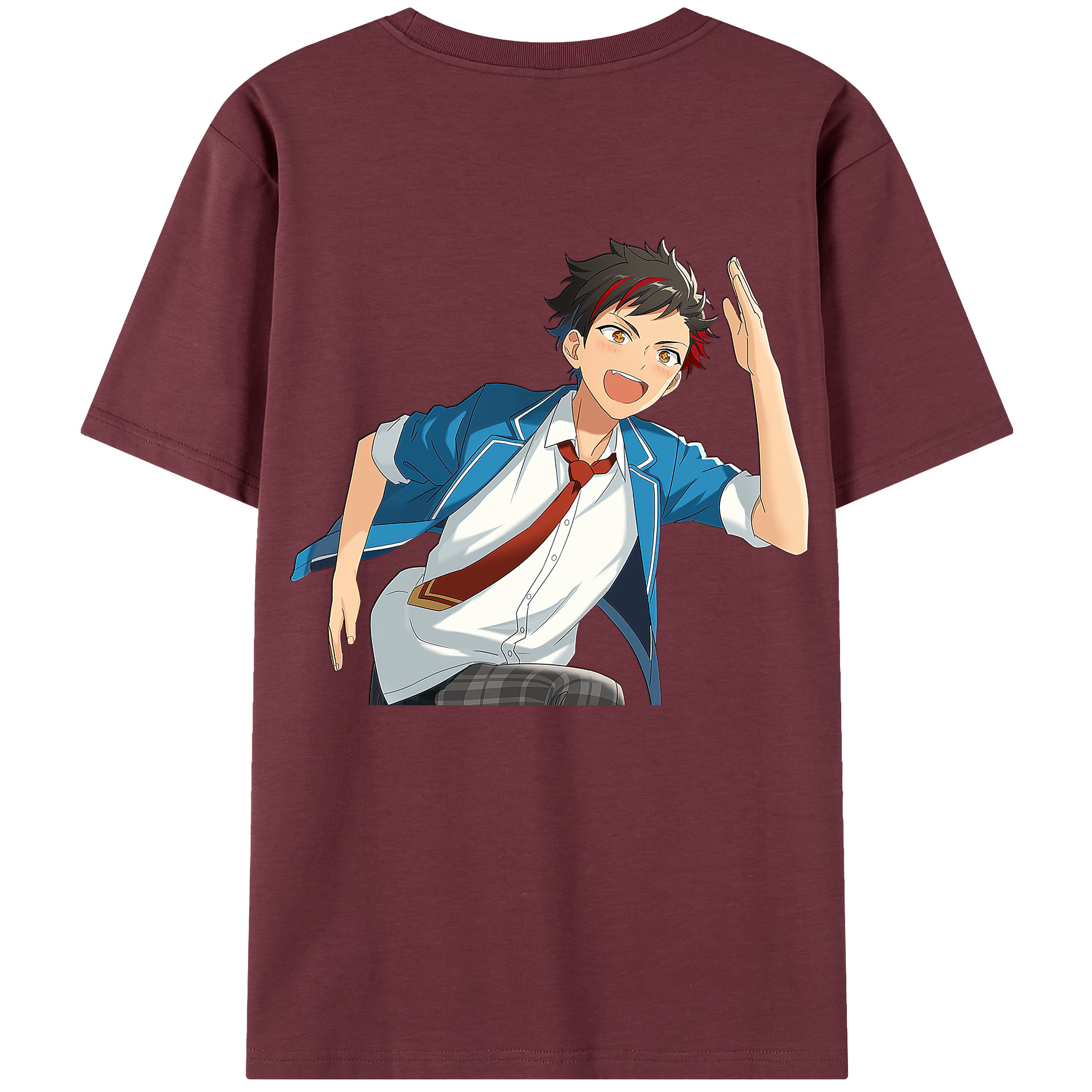 （画像用） あんさんぶるスターズ! Ensemble Stars 綿100％半袖Tシャツ（背面プリント）